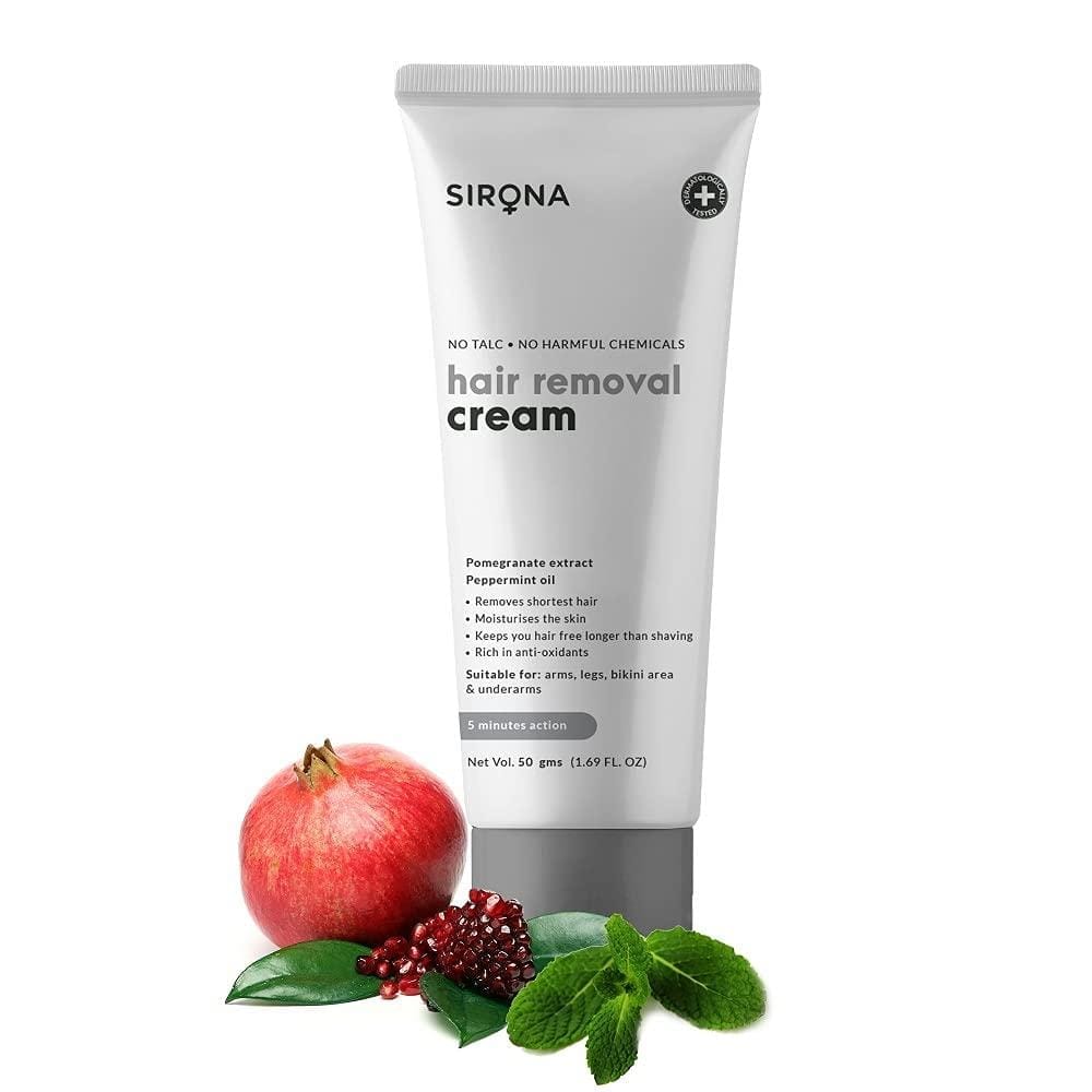 Sirona Hair Removal Cream Gms For Arms Legs Bikini Line