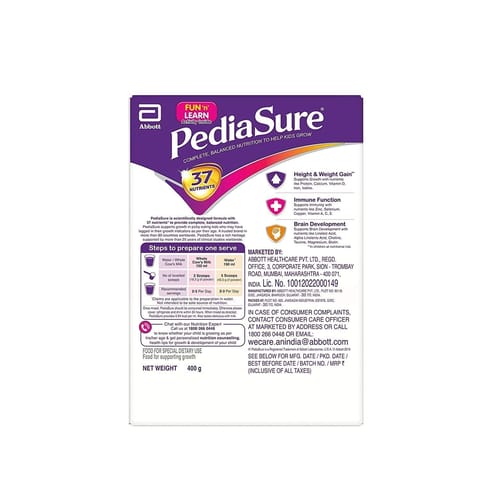 PediaSure Advance+ Powder Vanilla Delight (400 gm)