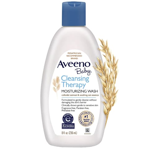 Aveeno Baby Cleansing Therapy Moisturizing Wash - 236ml