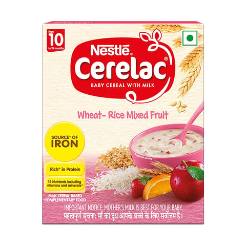 CERELAC WHEAT RICE MIXED FRUITS STAGE-3 (NESTLE)