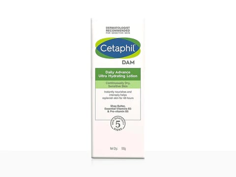 Cetaphil DAM Daily Advance Ultra Hydrating Lotion 100 gm