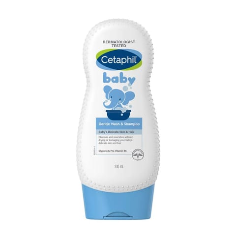 Cetaphil Baby Gentle Wash & Shampoo, 230 ml