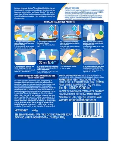 Similac Infant Formula Stage 3 - 400 gm