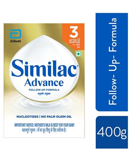 Similac Advance Stage 3 Follow Up Formula For Older Infants - 400 gm