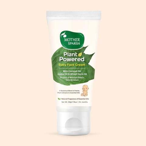 Mother Sparsh Plant Powered Natural Baby Face Cream 50g