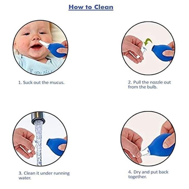 How to clean baby nose without deals aspirator