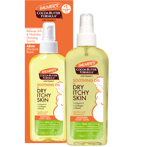 Palmer'S Cocoa Butter Formula Soothing Oil For Dry Itchy Skin, 150ml