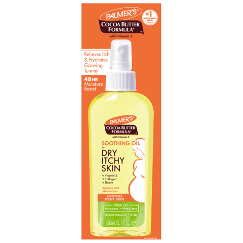 Palmer'S Cocoa Butter Formula Soothing Oil For Dry Itchy Skin, 150ml