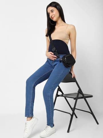 Mystere Paris Stylish Maternity Jeans