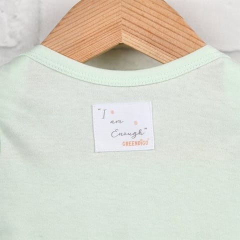 Greendigo Baby Organic Cotton Bodysuit - Go Green