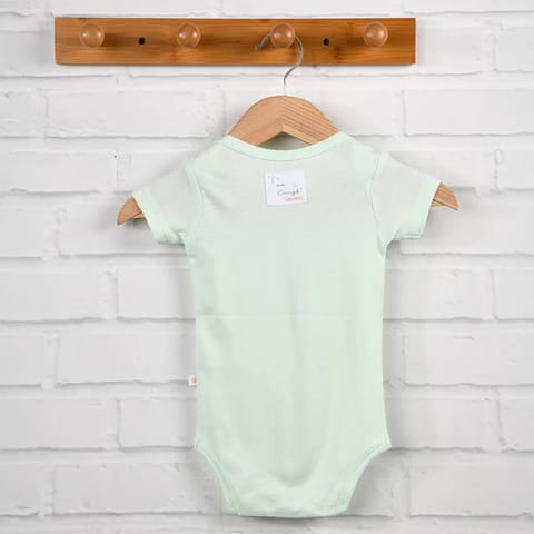 Greendigo Baby Organic Cotton Bodysuit - Go Green