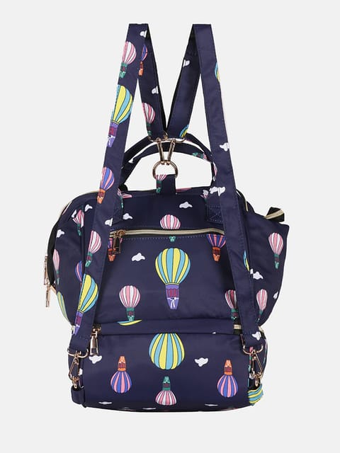 Allen Designs Hot Air Balloons Flying Up and Away Shopping Bag 17.75 Inches  - Walmart.com