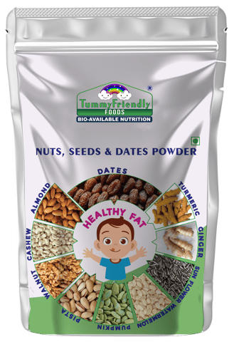 Tummy Friendly Foods Premium Nuts, Seeds and Dates Powder | Dry Fruits Powder for Baby - 200g Cereal (200 g, 8+ Months)