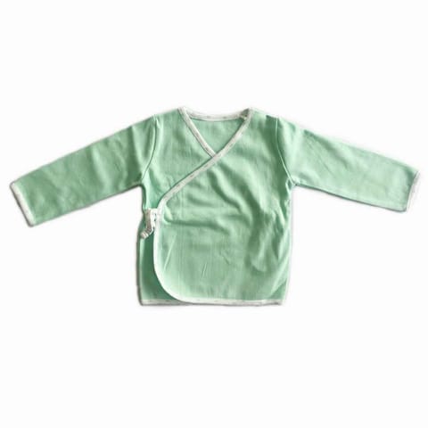 Tiny Lane Adorable and Comfortable Baby Clothing "Minty Night Sets" - Mint Green Jhabla & Cat Pant