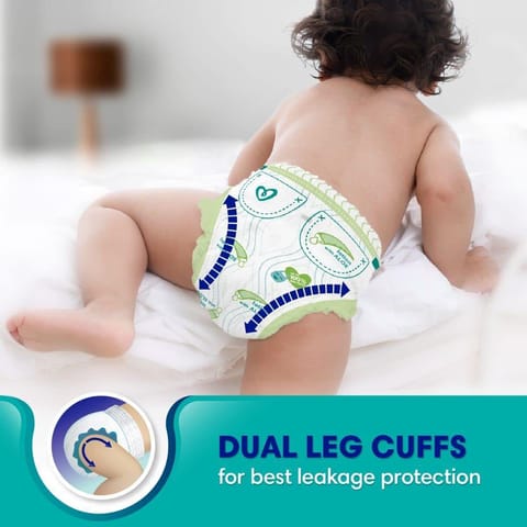 Pampers All round Protection Pants, New Born baby (XS) 86 Count(Upto 5 Kg)