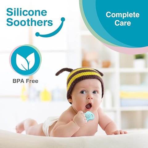 Vega SILICONE SOOTHER 0+ MONTHS
