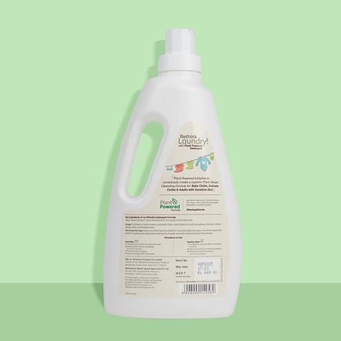 Mother Sparsh Plant Powered Laundry Detergent For Babies-1-Ltr