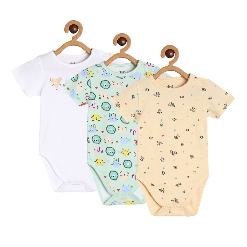 MINI KLUB NEW BORN AND BABY BOYS MULTI BODY SUIT