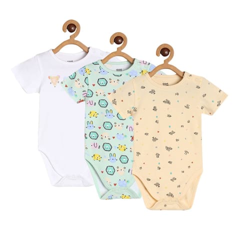 MINI KLUB NEW BORN AND BABY BOYS MULTI BODY SUIT