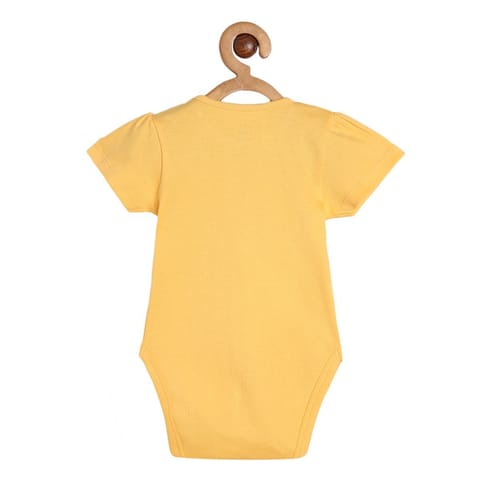 MINI KLUB NEW BORN AND BABY GIRLS GREEN/YELLOW BODY SUIT