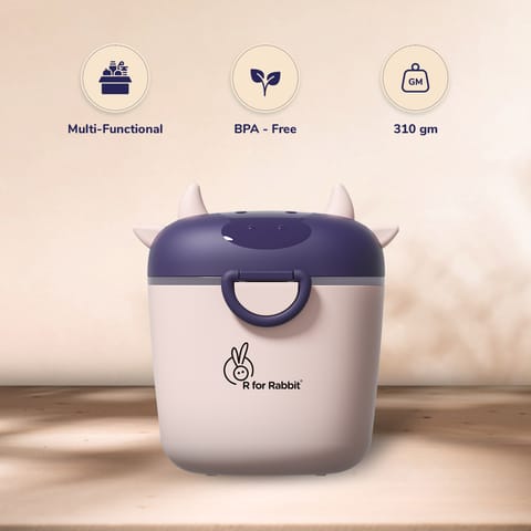 R for Rabbit Portable First Feed Crescent Box