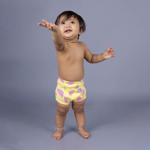 Snugkins - Snug Potty Training Pull-up Pants Kids 100% Cotton (Size 1, Fits 1 years � 2 years) - Pack of 6 - Playtime Trio