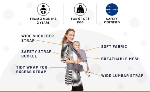 R for Rabbit Upsy Daisy Cool Baby Carrier