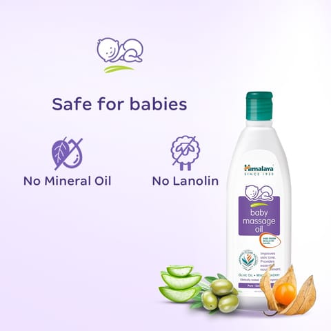 Himalaya BABY MASSAGE OIL 500ml INDIA