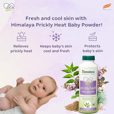 Himalaya PRICKLY HEAT BABY POWDER 200GM INDIA