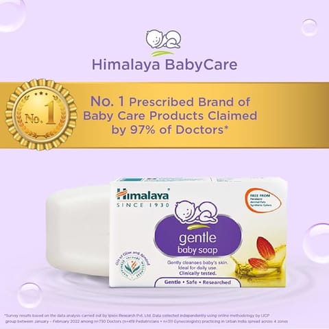 Himalaya GENTLE BABY SOAP 4X75G BUY 3 GET 1 FREE