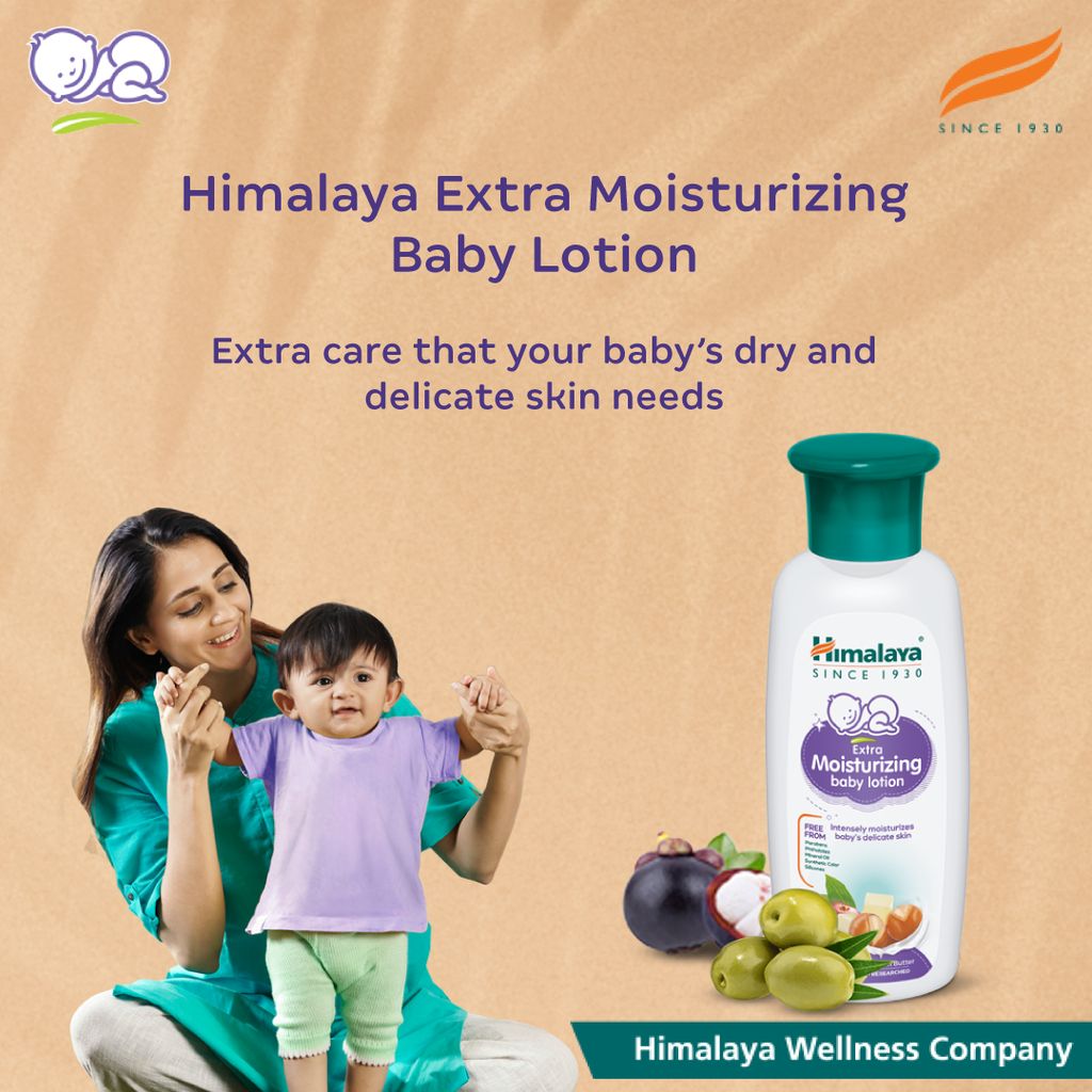 Himalaya EXTRA MOISTURIZING BABY LOTION 100ML IND