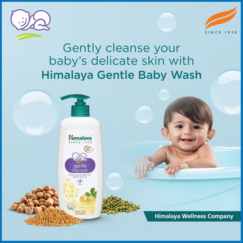 Himalaya GENTLE BABY WASH 100ML INDIA