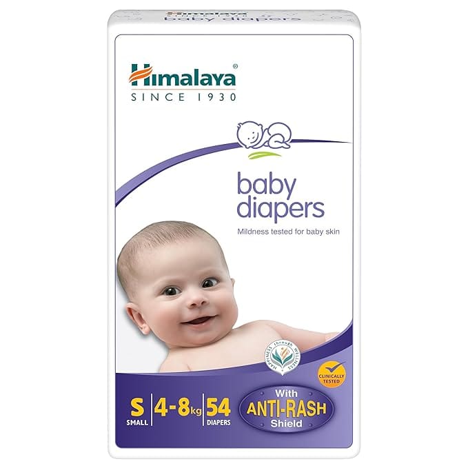Himalaya BABY DIAPERS SMALL 54'S INDIA