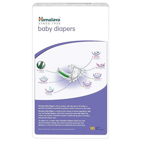 Himalaya BABY DIAPERS SMALL 54'S INDIA