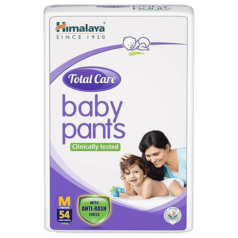 Himalaya TOTAL CARE BABY PANTS DIAPERS-M-54'S