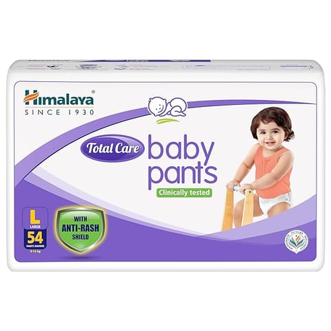 Himalaya TOTAL CARE BABY PANTS DIAPERS-L-54'S