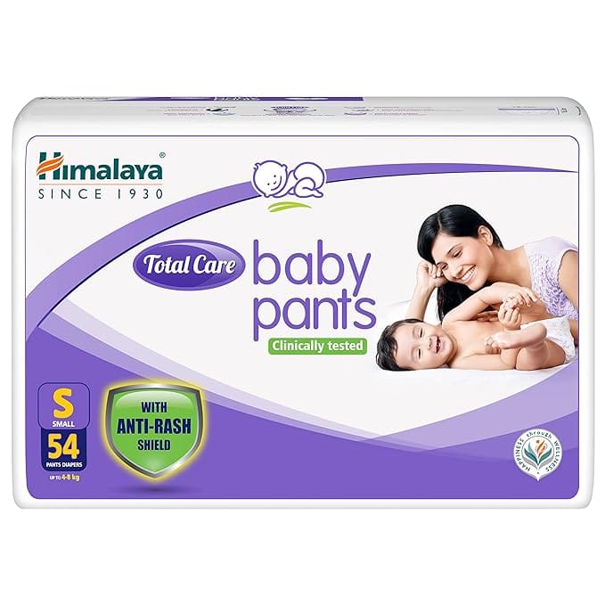 Himalaya TOTAL CARE BABY PANTS DIAPERS-S-54'S