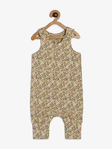 Chayim Baby Lowcrotch Dungaree Set Yellow