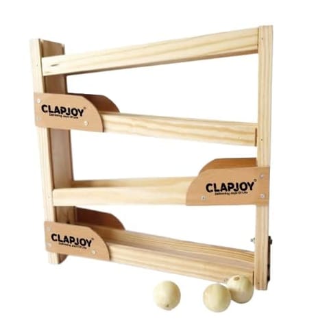 Clapjoy Wooden Ball Tracker for kids of age 1 years and Above