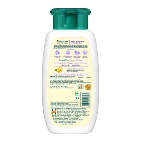 Himalaya Head to toe Baby wash with pure cow ghee