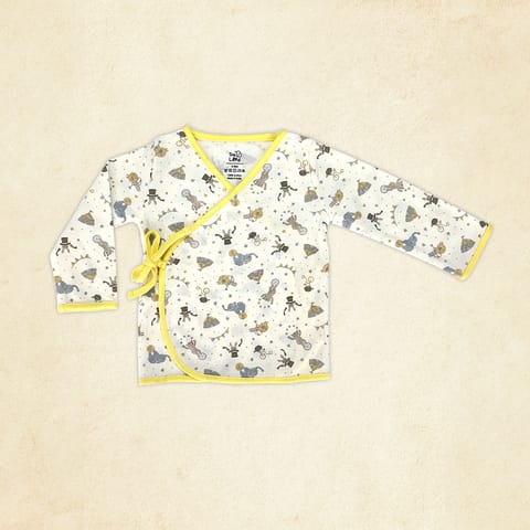 Tiny Lane Adorable and Comfortable Baby Clothing "Jungle Circus Sets" - Circus Jhabla & Lemon Yellow Pant