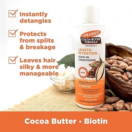 Palmer's Cocoa Butter Biotin Length Retention Leave-In Conditioner 250ml