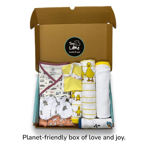 Tiny Lane Jumbo Gift Pack - Infant Essentials | Pack of 10