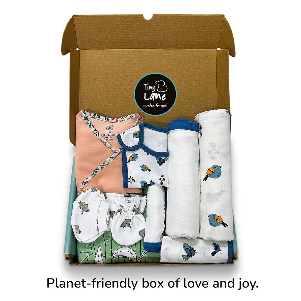 Tiny Lane Jumbo Gift Pack - Infant Essentials | Pack of 10