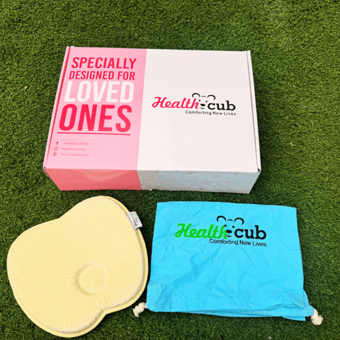 Healthcub TeddyCub Baby Pillow