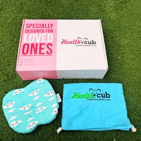 Healthcub TeddyCub Baby Pillow