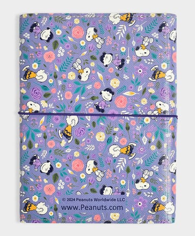 Mi Arcus Peanuts Snoopy Printed Purple Diary for Kids