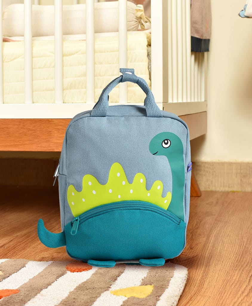 Mi Arcus Blue Printed Backpack for Kids