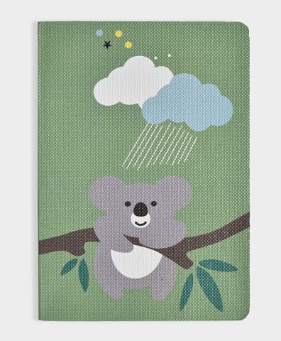 Mi Arcus Printed Green Diary for Kids Pack of 3