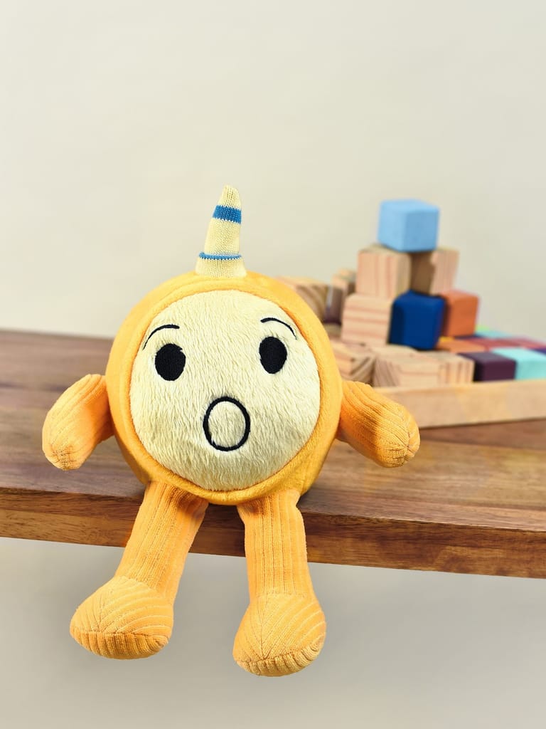 Mi Arcus Yellow Soft Toys for Kids
